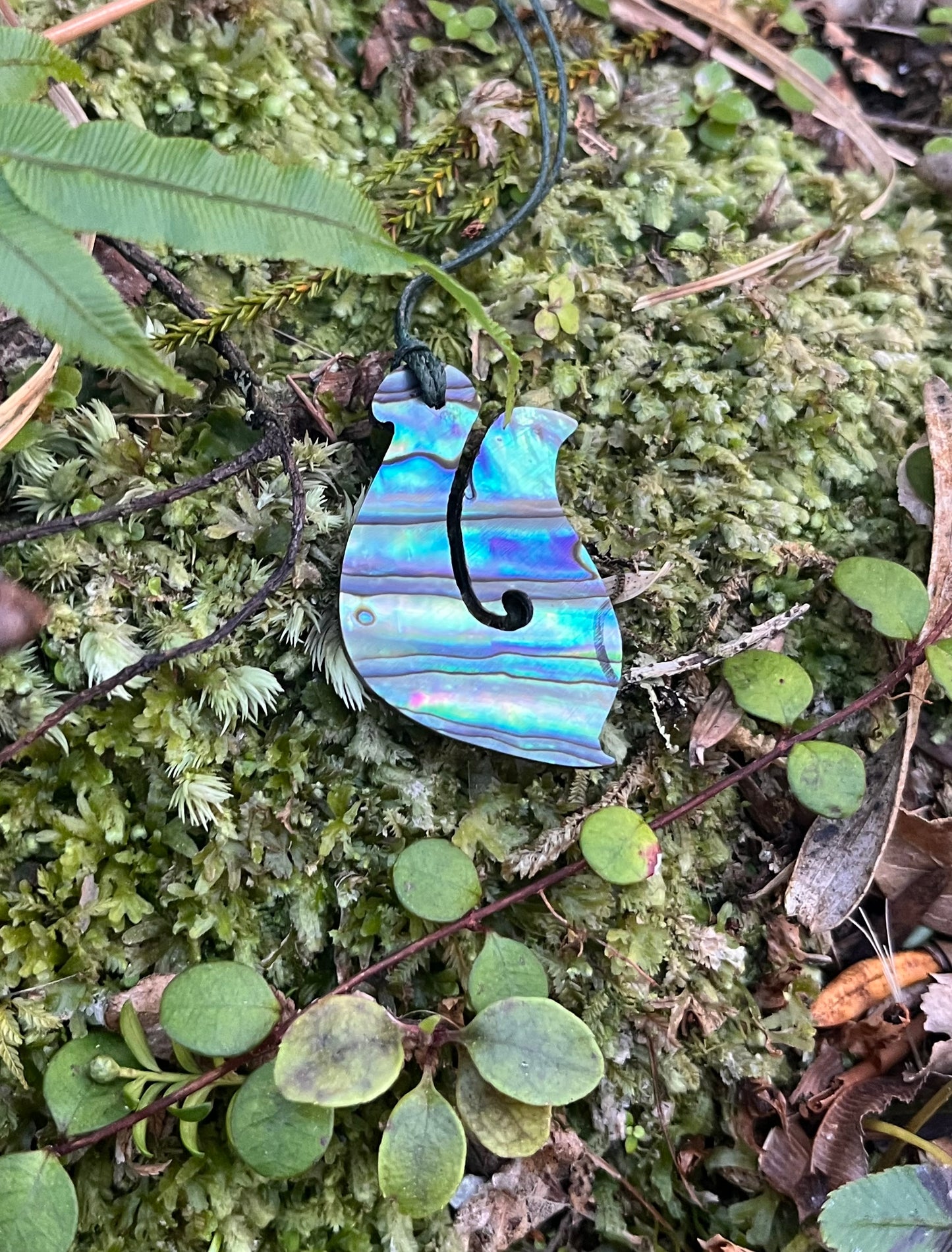 Hei Matau - Paua Shell